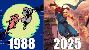 Эволюция серии игр Ninja Gaiden [1988-2025]