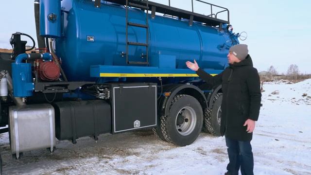 Вакуумная машина МВС-10+1 КАМАЗ-65115