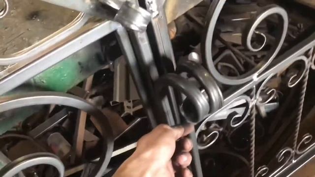 Затвор на ворота своими руками смотреть онлайн