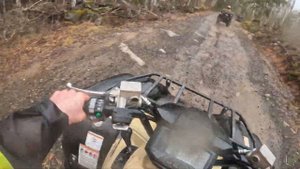 2023 Yamaha Grizzly 700 eps se Early Spring Run