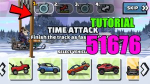 🎮 51676 TUTORIAL 🎮 (Winter Whiplash) - Hill Climb Racing 2