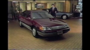 January 1987 - Mercury Sable and Cougar Commercial