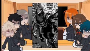 Deku's past classmates react to manga Deku//part 2 //SPOILERS//bnha angst//My AU//Bkdk