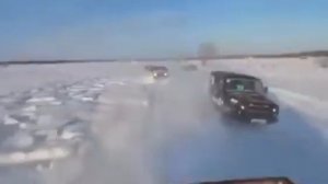 УАЗ на бездорожье...