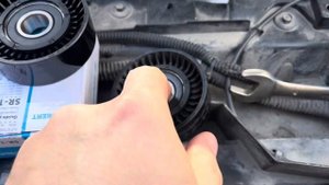 Замена роликов ремня и сальника коленвала Jeep Cherokee kl 2014