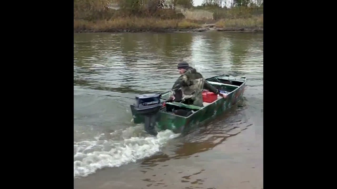 Испытание новой лодки "Коми-морт" Полное видео на канале. смотреть онлайн