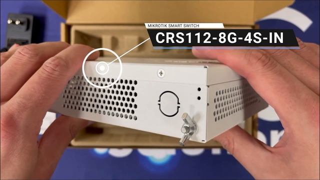 MIkrotik CRS112 8G 4S IN UNBOXING