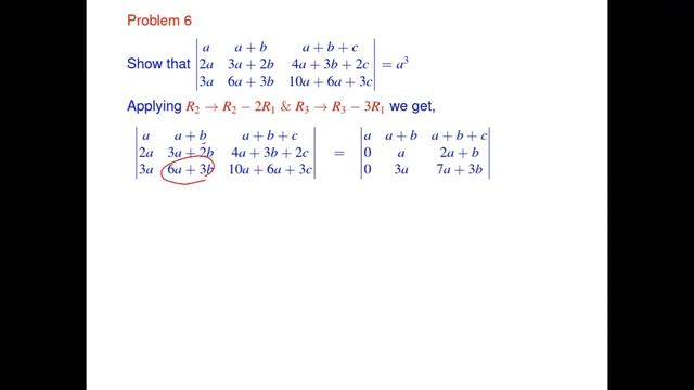 03 - Properties of determinants Problems