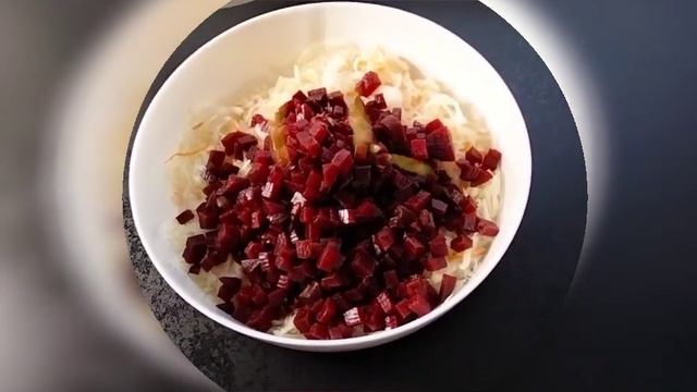 Салат из квашеной капусты смотреть онлайн