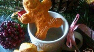 Творожно-медовые пряные коржики