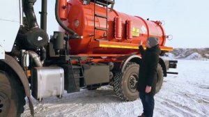 Видео-обзор вакуумного агрегата АКН-10 КАМАЗ 43118 новой модели