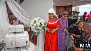 Ahiska HİNKAL Day in USA/ Nabizhan & Isminaz/Хинкал Невесты ,Турецкая Свадьба/video by MukadimMedia