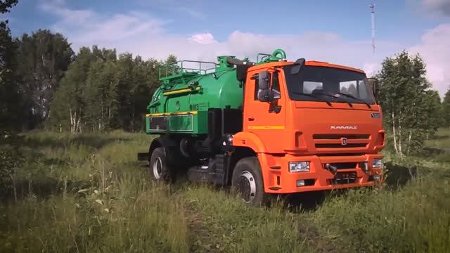 Илососная машина АКНС-8+1 КАМАЗ 53605