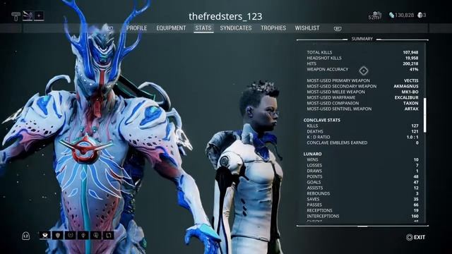 My weapon stats/Profile stats and my settings in warframe!!! смотреть онлайн