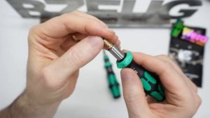 Wera 838 Ratcheting Screwdrivers.