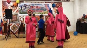 Концерт. Джавгат. Поёт Курбанова Кистаман.