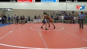 FILA Junior 51 kg / 112.25 lbs. - Alesha Zappitella vs. Kristin Navarrete