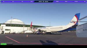 ! MSFS2024 ! Fenix simulations A321-200 SL, SVR005, Vatsim, Astana(UACC) - Almaty(UAAA)