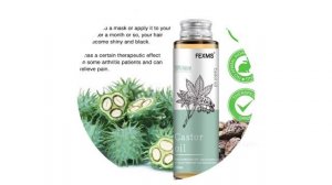 Ускорьте рост волос и ресниц естественным образом с помощью касторового масла! 🌿✨