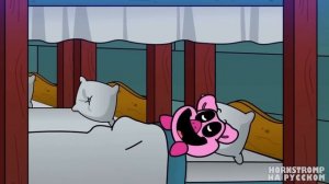 КОТ ДРЕМОТ - КАК ВСЁ НАЧИНАЛОСЬ! _ Poppy Playtime 3 - Анимации на русском