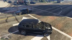 Дорога  к дому Майкла в GTA5