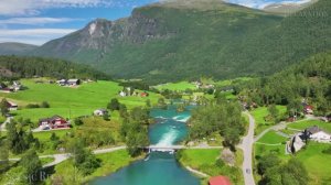 Северные страны - живописный фильм для релаксации с чарующей музыкой!...