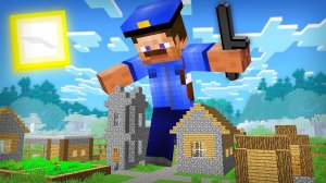 ПОЛИЦЕЙСКИЕ СТАЛИ ГИГАНТАМИ В МАЙНКРАФТ | Риколит Minecraft