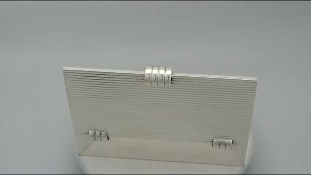 French Silver Cigar / Cigarette Box by Cartier - Art Deco - Vintage - AC Silver (A7800)