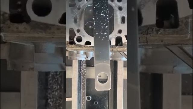 Фрезеровка плоскости головки