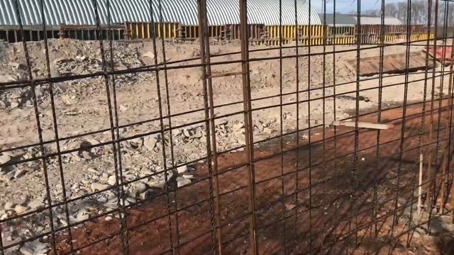 Фундамент под ангар. Фундамент под склад.фундамент под арочный ангар. Щитовая опалубка. смотреть онлайн