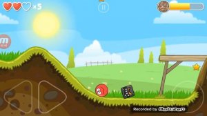 Красный мячик 4 очень сложно