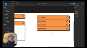 Ui Kit в Figma 5. Создание Аккордиона. Компоненты в Фигма. Курс Figma