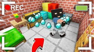 Я ЗАСНЯЛ ГРАБИТЕЛЯ НА КАМЕРУ НАБЛЮДЕНИЯ В МАЙНКРАФТ | Риколит Minecraft