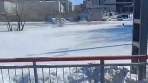 Электричка о.п. Московка о.п. Называевская. Проезжаем ст.Привокзальную.