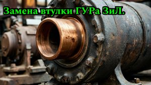 Замена втулки ГУРа ЗиЛ.