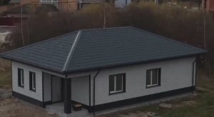 Одноэтажный дом из автоклавного газоблока, общей площадью 97кв.м.