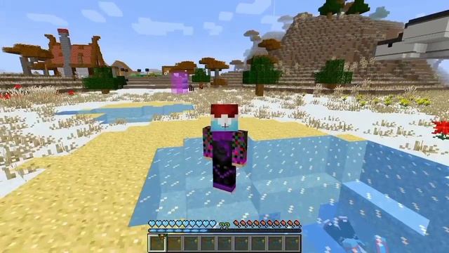 ПОЧЕМУ НАСТЯ КОМПОТ ЗАСТРЯЛА ПОД ЛЬДОМ В МАЙНКРАФТ | Реактор15 Minecraft смотреть онлайн