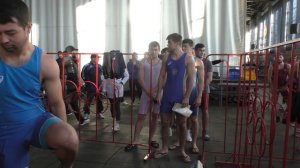 Взвешивание борцов до 74 кг. Андиевский 2022.