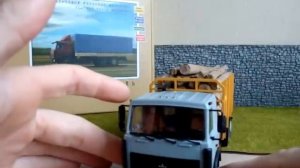 МАЗ-6303 ... Надстройка сортиментовоз ... ssm 1.43