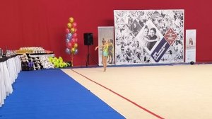 Художественная гимнастика Тетерятникова Дарья ЦХГ1 обруч декабрь 2024