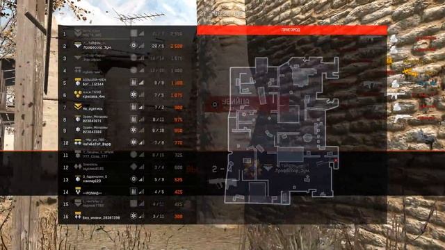 Warface АК-103 пригород