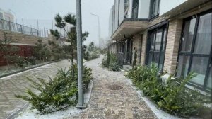 🥶АНАПА-ВИТЯЗЕВО| ПЕРВЫЙ СНЕГ❄️Обзор готовых квартир с ремонтом в жк «Сансити»|Декабрь 2024