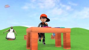 Scary Teacher 3D vs Squid Game DIY Buzz Wire Game Focus 5 Times Challenge Flying Eggs with Tani Loo