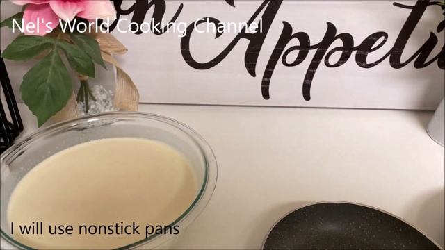How to make Crepes | Easy Crepe Recipe - Savory Crepes With Meat Filling