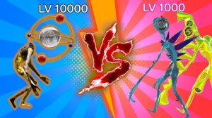 Team Siren Head vs Siren Head level up boss vs Human Hulk #3
