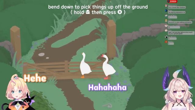 Enna Teaches Millie How Geese Make Babies 【NIJISANJI EN】