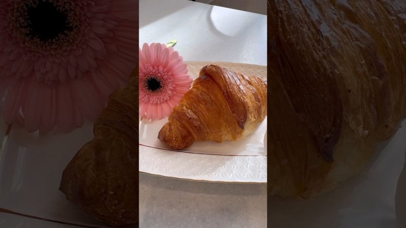 ВКУСНОЕ УТРО! Croissant in the morning!