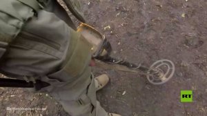 خبراء المتفجرات الروس يطهرون الأراضي المحررة من الألفام