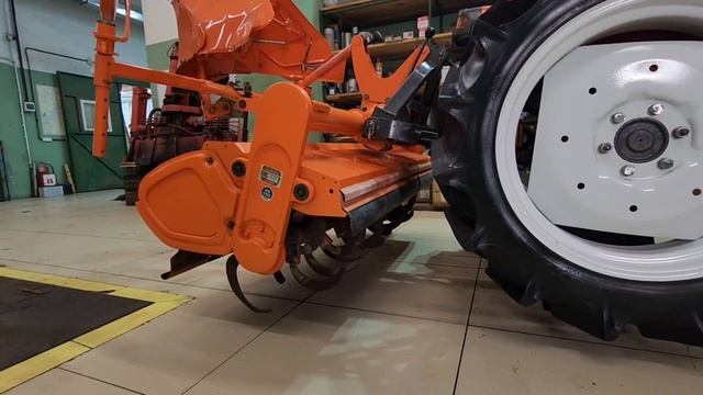 Обзор японского мини-трактора Kubota GL19 смотреть онлайн