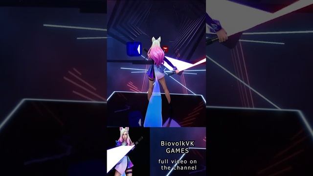 2wei & Edda Hayes - Warriors (part2) #lol #beatsaber #kda #ahri #mods #2wei #eddahayes #warriors